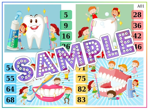 perty Dental theme Tambola Housie (list2271_1) - 24