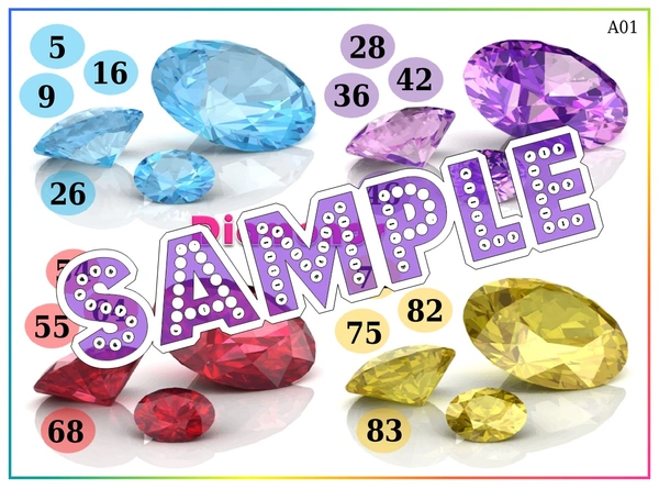 perty Diamond theme Tambola Housie (list2273_1) - 48