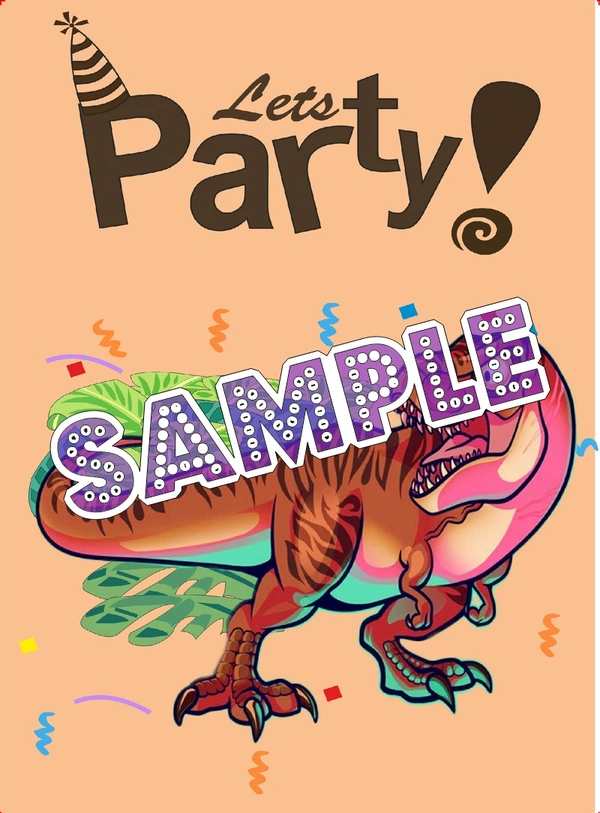 perty Dinosaur theme Cards (list1956_1) - 16
