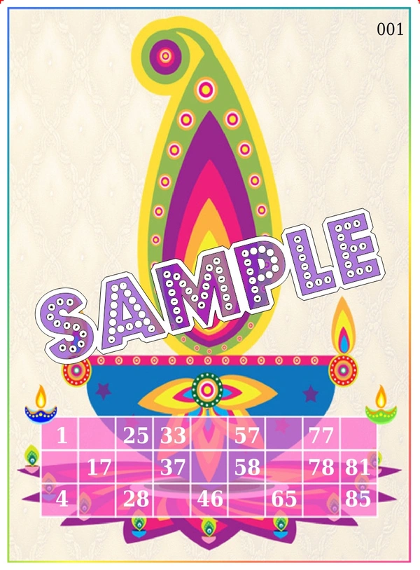 perty Diwali theme Tambola Housie (list1476_1) - 16