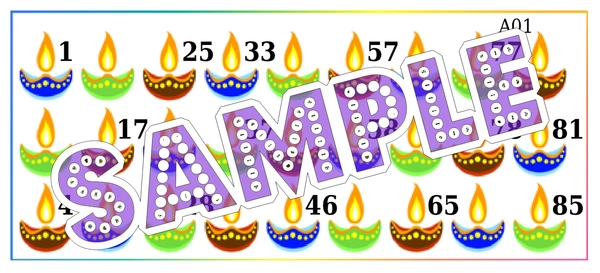 perty Diwali theme Tambola Housie (list2729_1) - 144