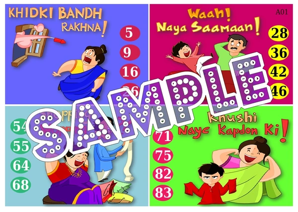 perty Diwali theme Tambola Housie (list3036_1) - 48