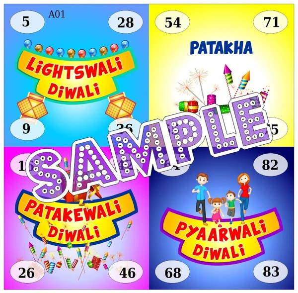 perty Diwali theme Tambola Housie (list3111_1) - 36