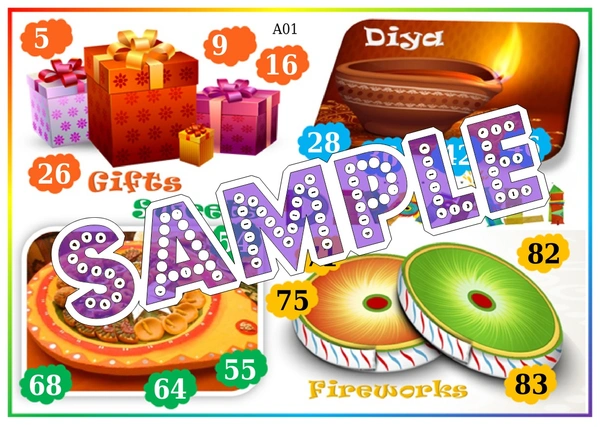 perty Diwali theme Tambola Housie (list589_2) - 24