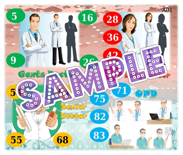 perty Doctor theme Tambola Housie (list285_2) - 36