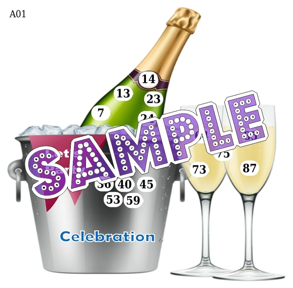 perty Drinks theme Tambola Housie (list1420_1) - 18