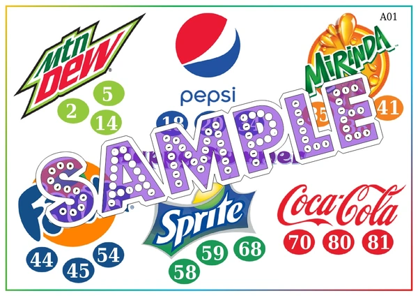 perty Drinks theme Tambola Housie (list3266_2) - 48