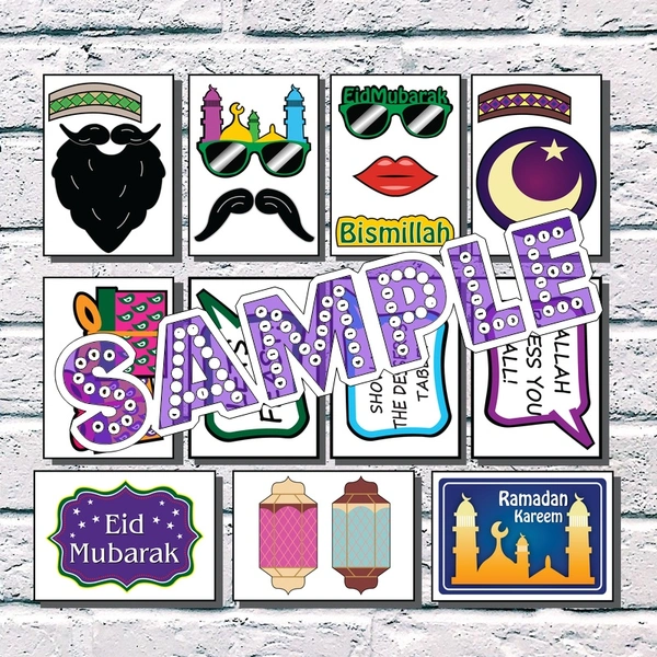 perty Eid theme Props (list1868) - 12.2 x 8.9