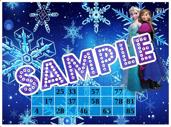 perty Elsa theme Tambola Housie (list2934_1) - 48