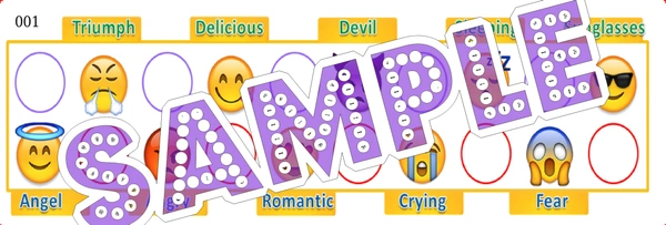 perty Emoji theme Tambola Housie (list2760_1) - 24