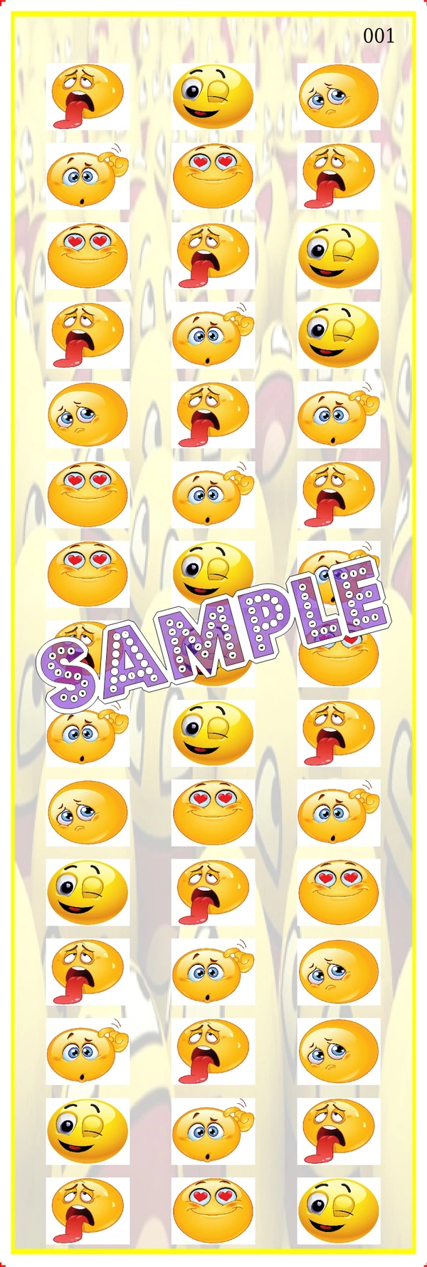 perty Emoji theme Tambola Housie (list3053_1) - 48