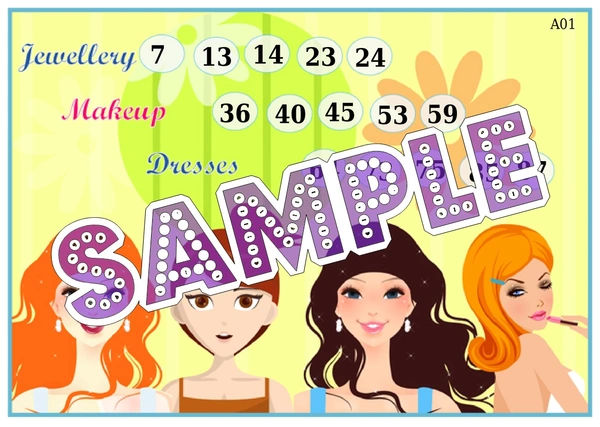 perty Fashion theme Tambola Housie (list1244_1) - 16