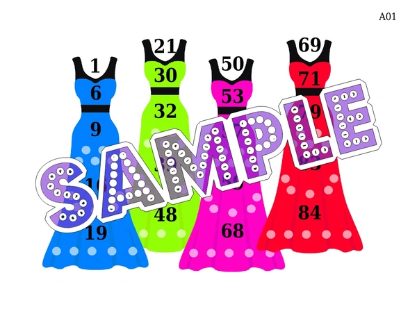 perty Fashion theme Tambola Housie (list1245_1) - 16