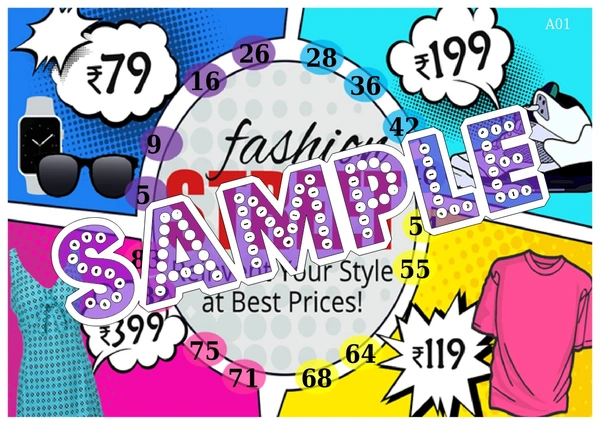 perty Fashion theme Tambola Housie (list2627_1) - 24