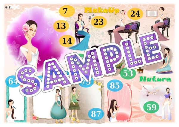 perty Fashion theme Tambola Housie (list287_2) - 16