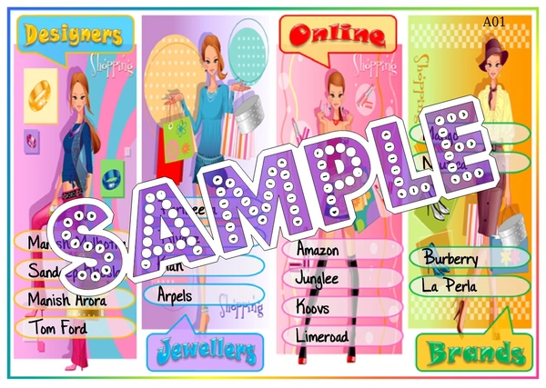 perty Fashion theme Tambola Housie (list647_2) - 24