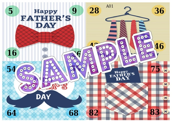 perty Father theme Tambola Housie (list2290_1) - 16