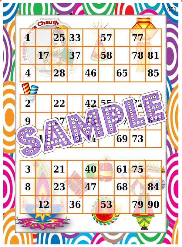 perty Festival theme Tambola Housie (list2894_1) - 48