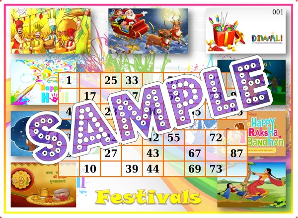 perty Festival theme Tambola Housie (list2908_1) - 24
