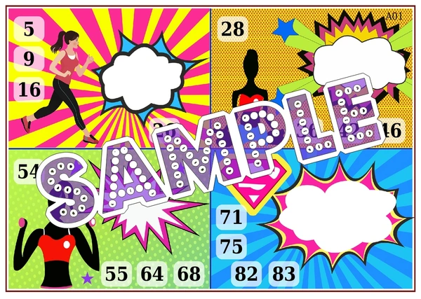 perty Fitness theme Tambola Housie (list3570_1) - 16