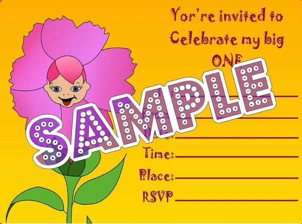 perty Floral theme Cards (list3468_1) - 16