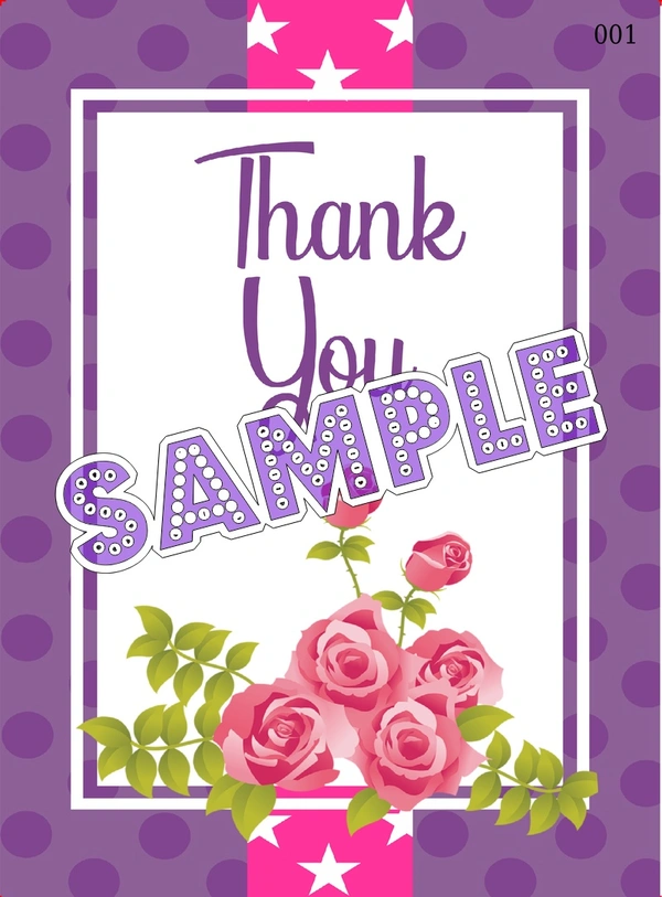 perty Floral theme Cards (list3657_1) - 16