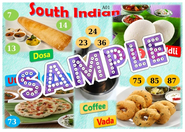 perty Food theme Tambola Housie (list414_2) - 16