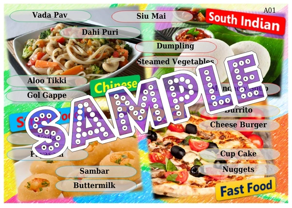 perty Food theme Tambola Housie (list553_3) - 48