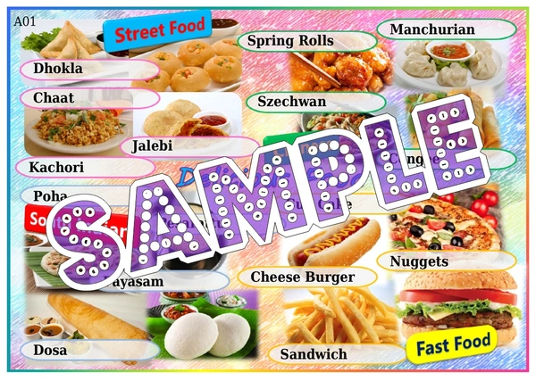 perty Food theme Tambola Housie (list554_1) - 24