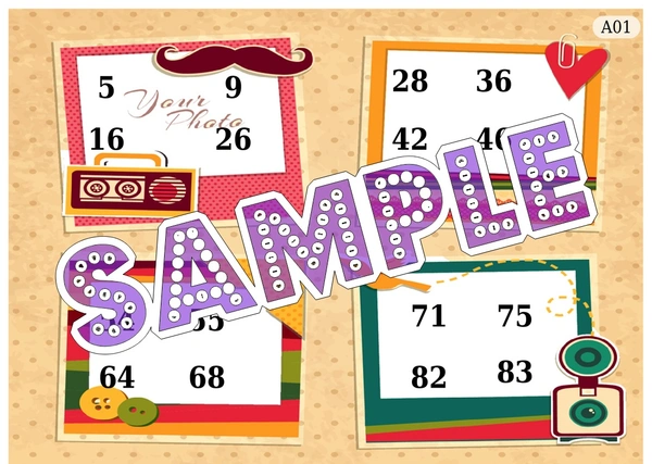 perty Frame theme Tambola Housie (list2360_1) - 24