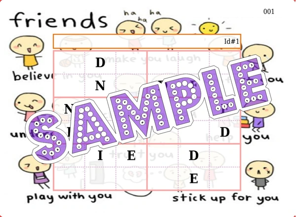 perty Friendship theme Paper Games (list1541_1) - 48