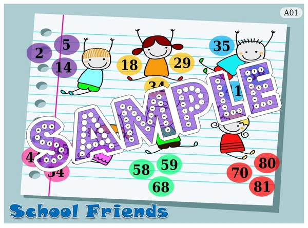 perty Friendship theme Tambola Housie (list2350_1) - 48