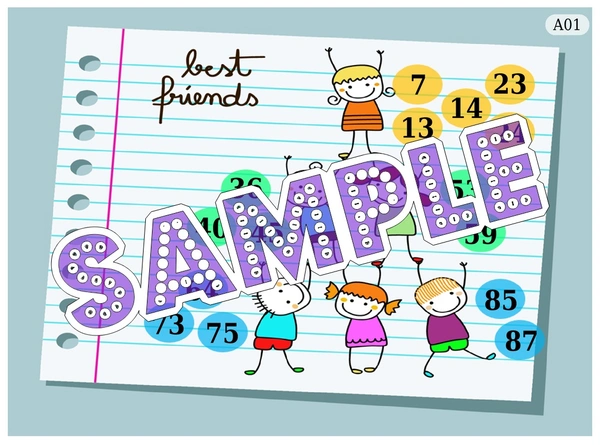 perty Friendship theme Tambola Housie (list2351_1) - 24