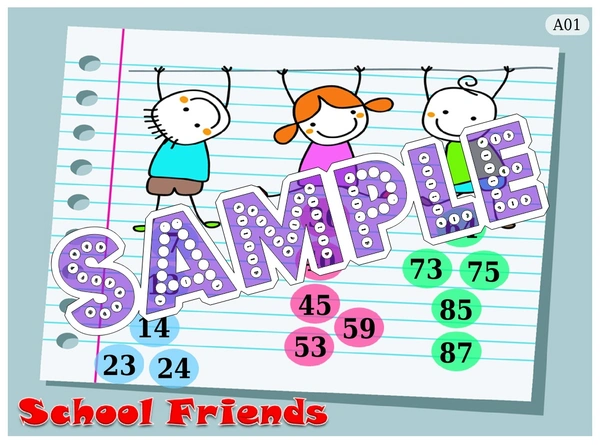 perty Friendship theme Tambola Housie (list2353_1) - 24