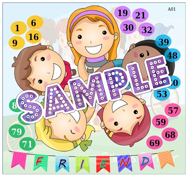 perty Friendship theme Tambola Housie (list2688_1) - 36