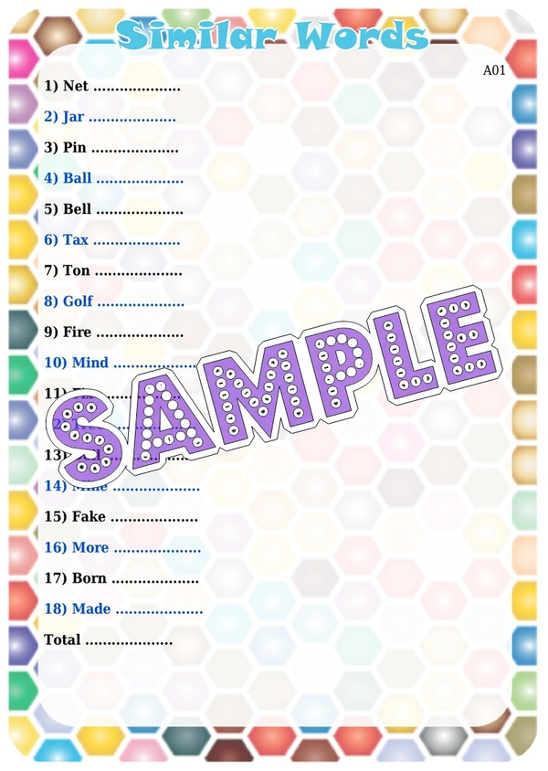 perty Generic theme Paper Games (list1661_1) - 8