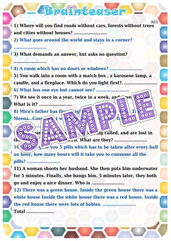 perty Generic theme Paper Games (list1704_1) - 8