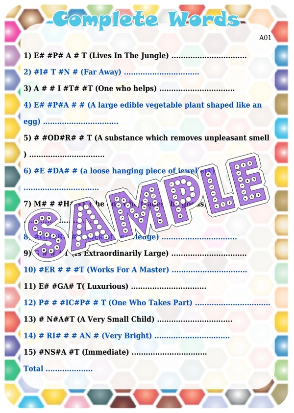 perty Generic theme Paper Games (list1705_1) - 8