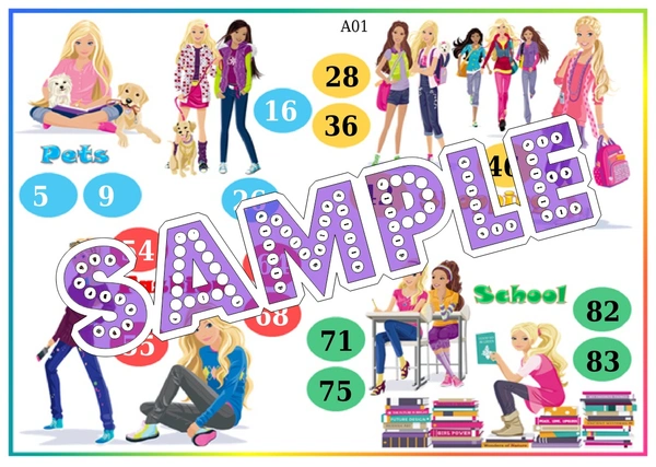 perty Girl theme Tambola Housie (list291_2) - 16