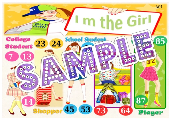 perty Girl theme Tambola Housie (list292_3) - 24