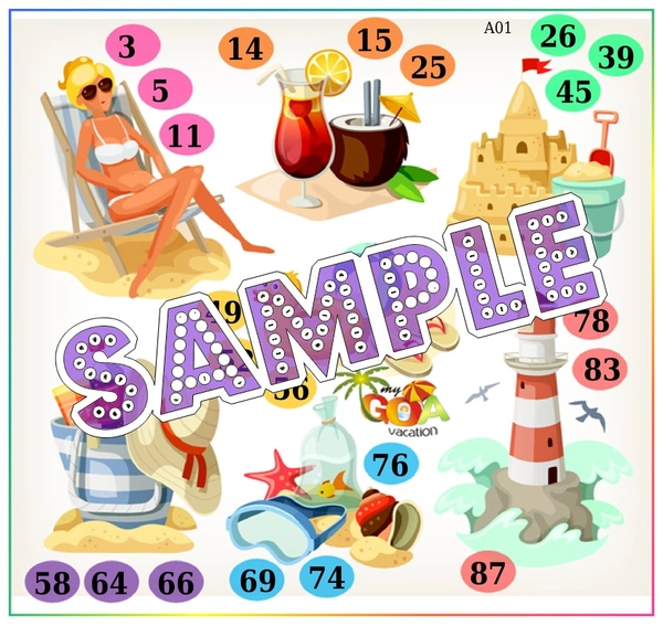 perty Goa theme Tambola Housie (list2604_1) - 18