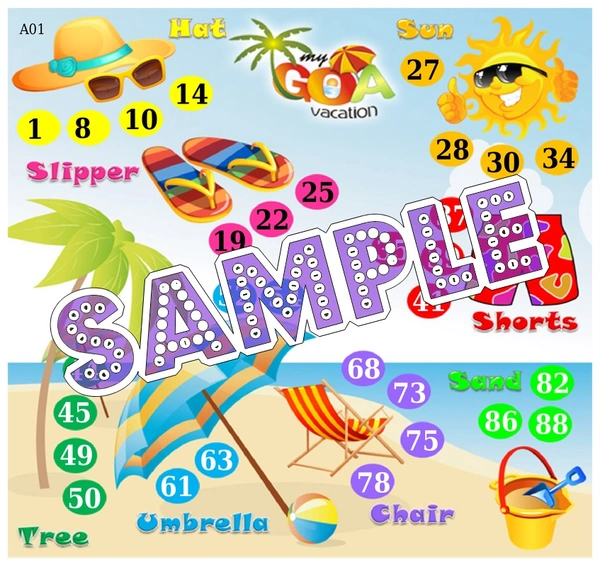 perty Goa theme Tambola Housie (list2606_1) - 12