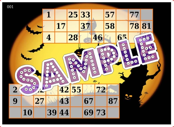 perty Halloween theme Tambola Housie (list1027_1) - 24