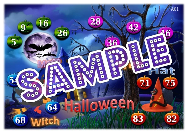perty Halloween theme Tambola Housie (list190_3) - 16