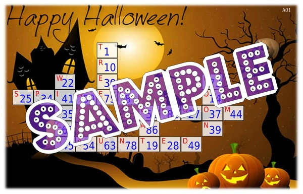 perty Halloween theme Tambola Housie (list2813_1) - 12