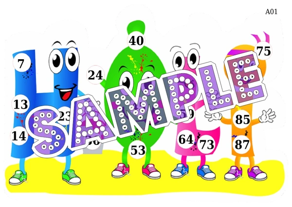 perty Holi theme Tambola Housie (list1088_1) - 16