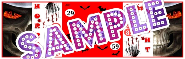 perty Horror theme Tambola Housie (list2861_1) - 48
