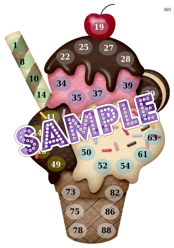 perty Icecream theme Tambola Housie (list2645_1) - 8