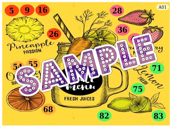 perty Juice theme Tambola Housie (list2330_1) - 48