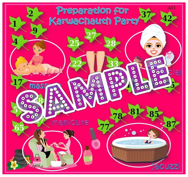 perty Karwachauth theme Tambola Housie (list3621_1) - 12
